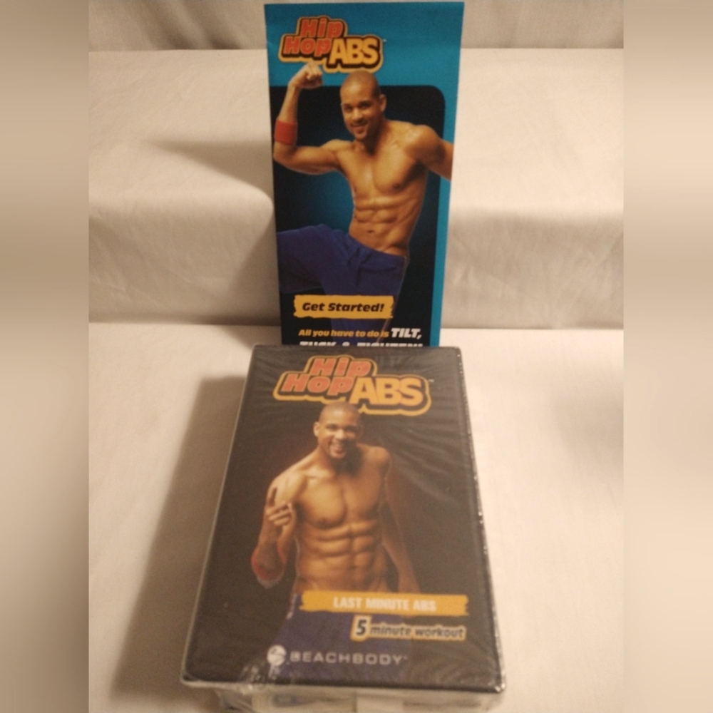 BEACHBODY HIP HOP ABS 3 DVD SET WITH TAPE MEASURE (NWT)